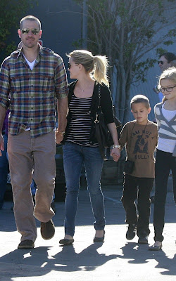 Reese Witherspoon and her boyfriend Jim Toth with Ava and Deacon in Los Angeles