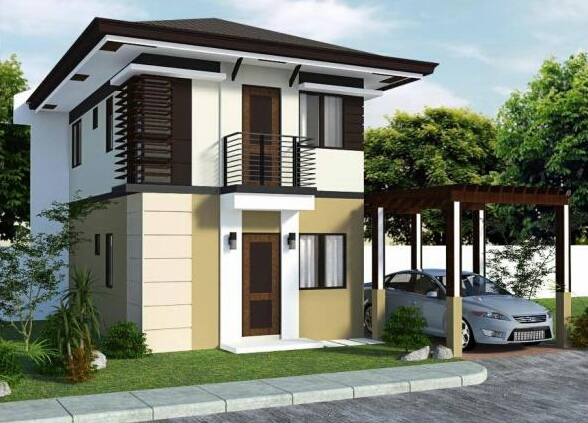 Modern small homes exterior design