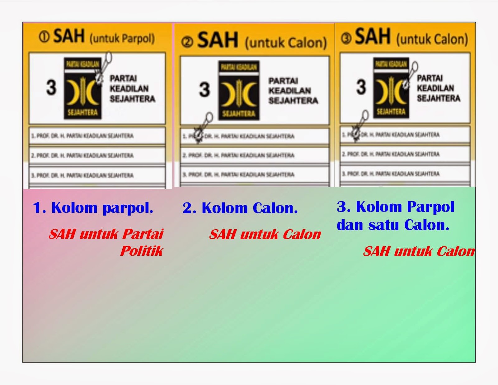 Pada video yang baru diunggah satu hari yang lalu ini PKS Jepang memberitahukan tata cara pencoblosan yang SAH sesuai dengan pasal 48 ayat 3 dan pasal 50