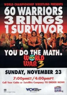 WCW World War 3 1997 Review - Event Poster 