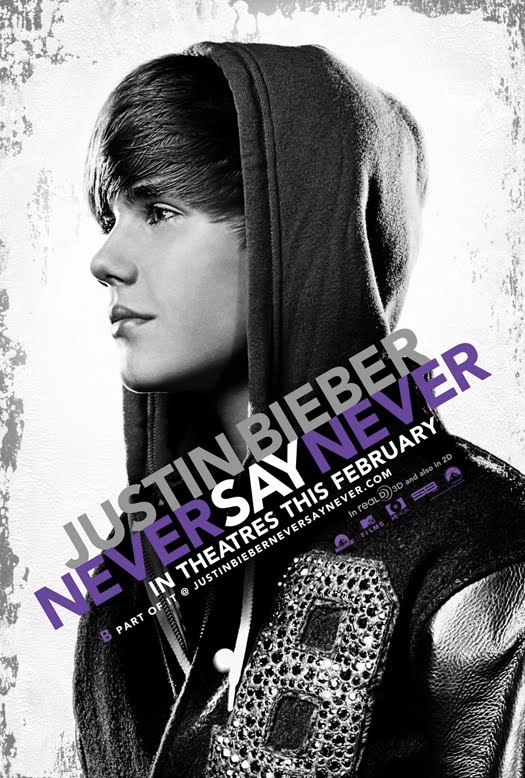 justin bieber never say never movie cover. ieber never say never poster.