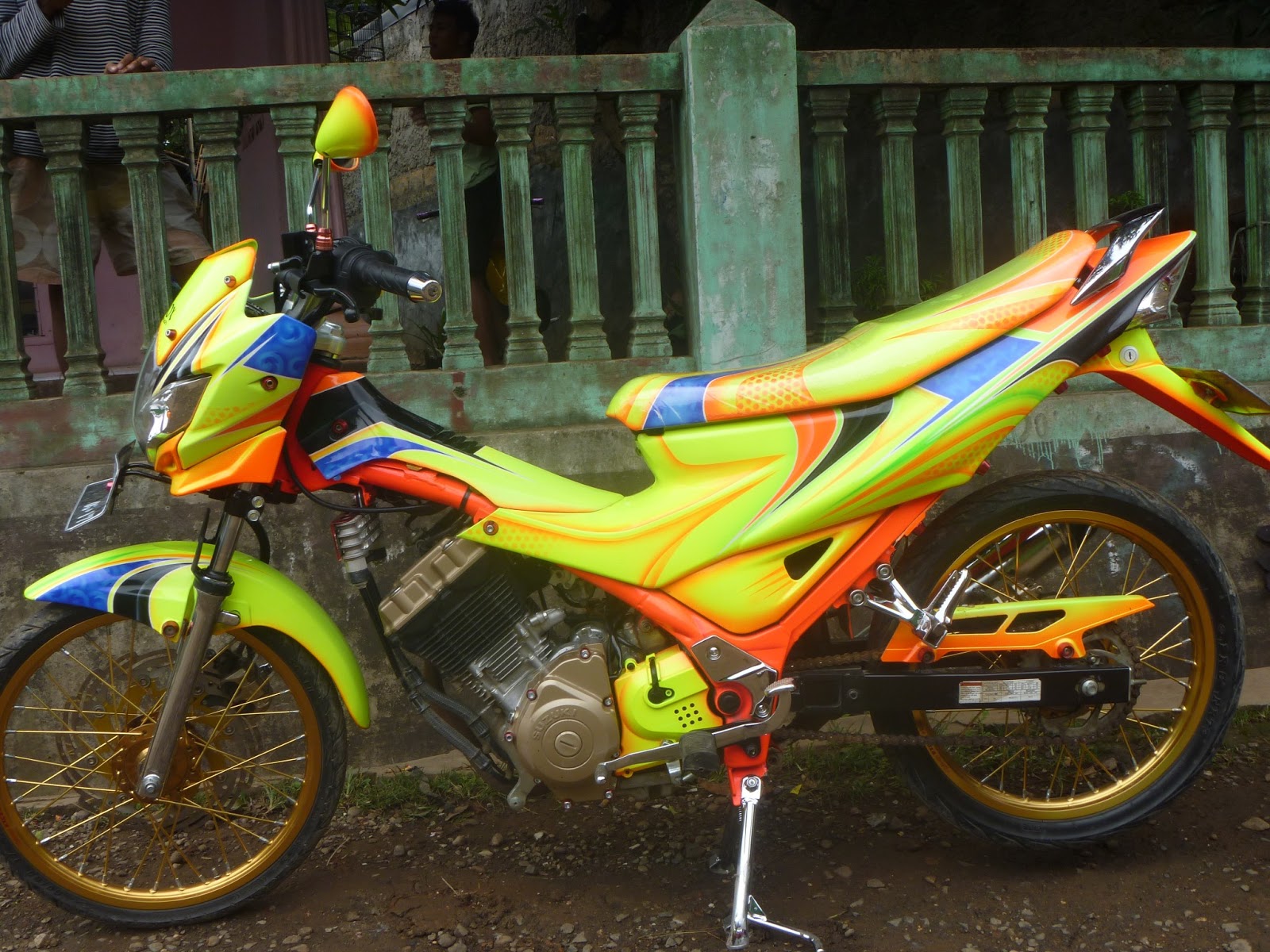 Modifikasi Satria Fu Januari 2013