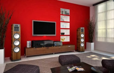 Living rooms In Red