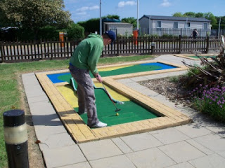 Miniature Golf at North Shore Holiday Centre and Caravan Park in Skegness