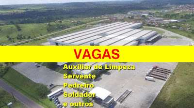 Empresa abre vagas Limpeza, Servente e outros em Ivoti