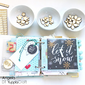 My December Daily 2017 by Angela Tombari for Yuppla Craft DT