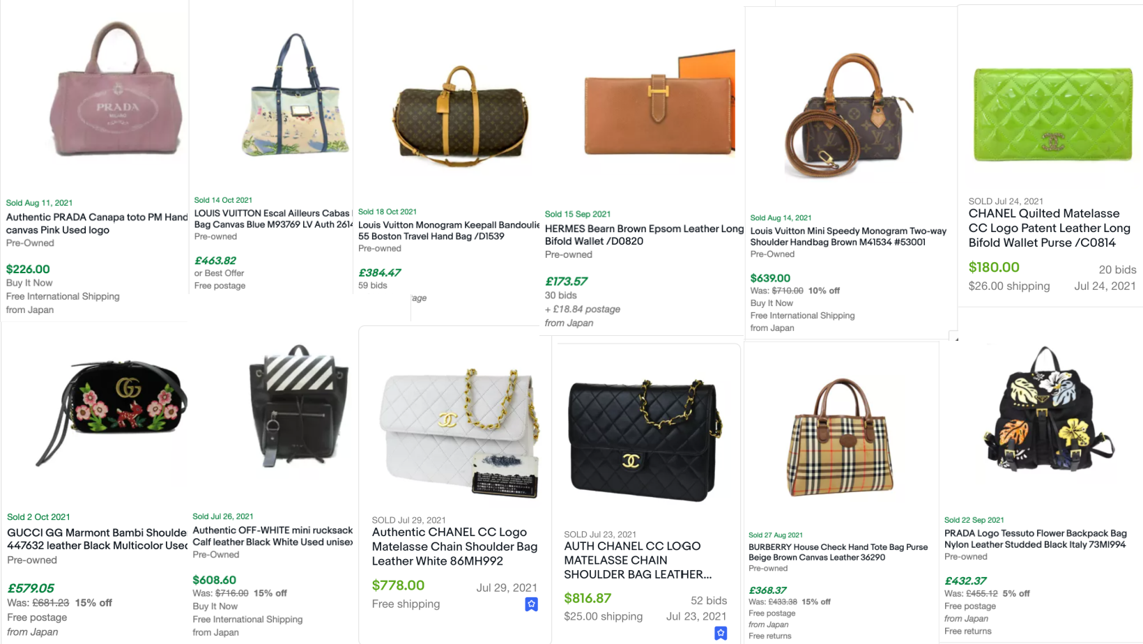 best japanese designer bag resellers on ebay japan prices and review