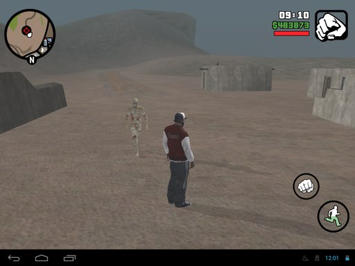Misterix Mod 6.0 for GTA SA Android [Monsters Mod Pack] the mummy running mod pack pic gtaam