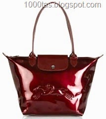 Tas-Longchamp-Merah Maron