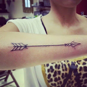 Tatuaje flecha, http://distopiamod.blogspot.com