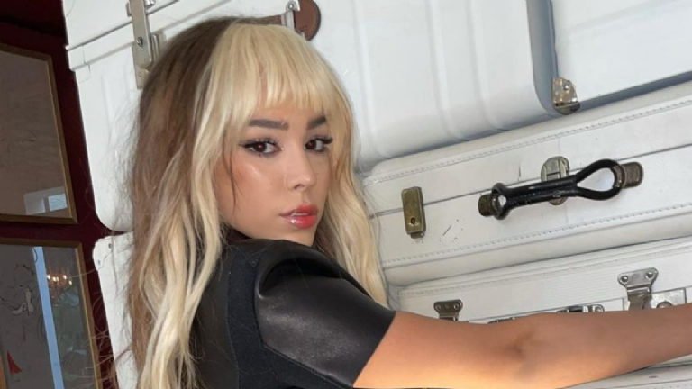 Danna Paola cautivó a todos bailando en TikTok (VIDEO)