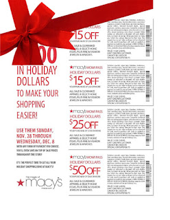 Free Printable Macy's Coupons