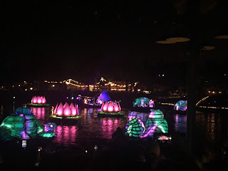 Rivers of Light Barges Disney's Animal Kingdom