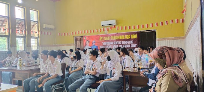 IVO SUGIANTO : PENCEGAHAN PERKAWINAN USIA ANAK DINI (PUA) SANGAT PENTING DI SOSIALISASIKAN