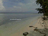 Pantai barat Pulau Tidung