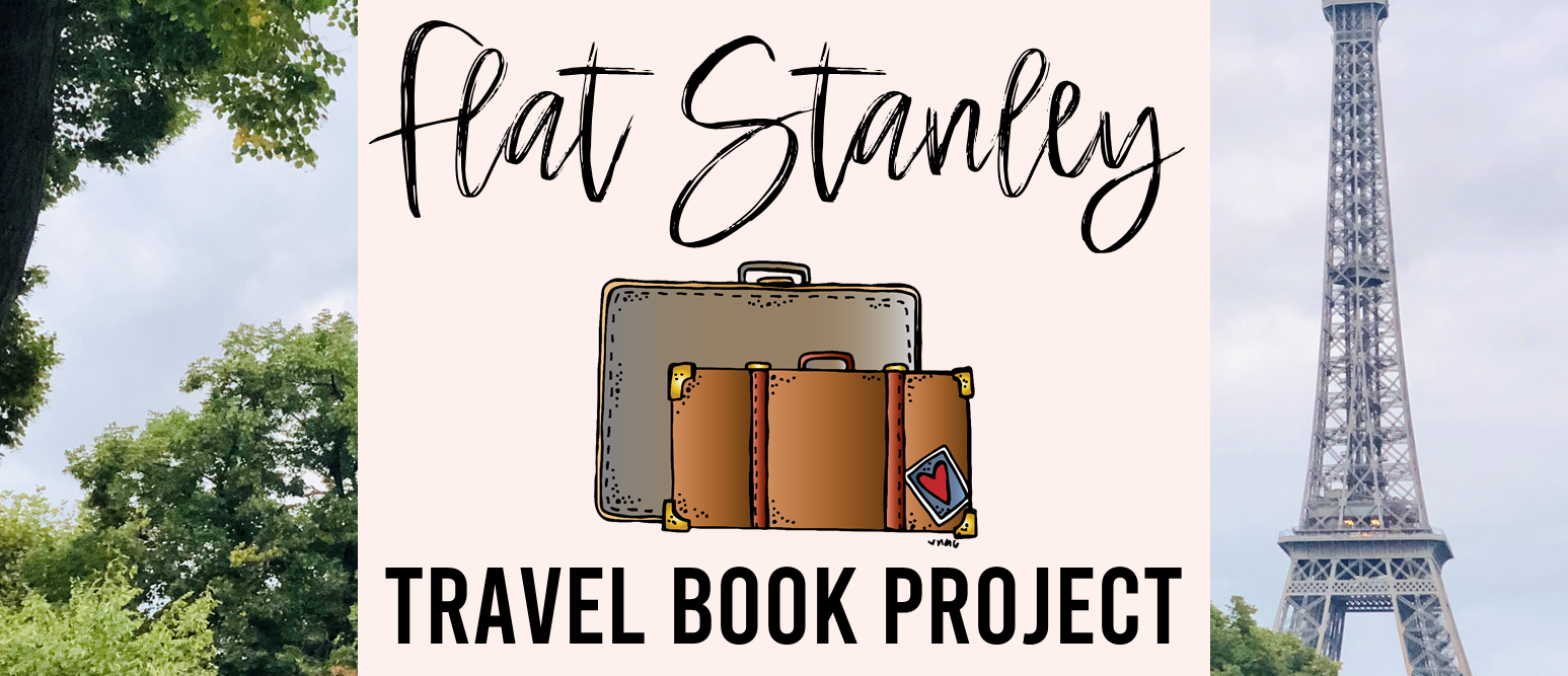 Flat Stanley travel book project with templates where students write about Stanleys adventures during his travels. Goes with ANY book in the series!