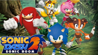 جديد Sonic Dash 2 Sonic Boom v 0.1.2 مهكرة جاهزة للتحميل