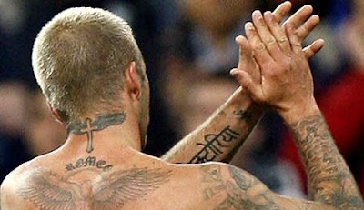 David Beckham's tattoos