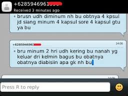 Testimoni Obat Kencing Nanah De Nature Indonesia