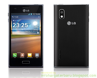 Harga LG Optimus L5 E610 Spesifikasi 2012