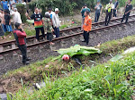  Pasutri Warga Kebon Pedes Tewas Tertabrak Kereta Api, Begini Kronologinya