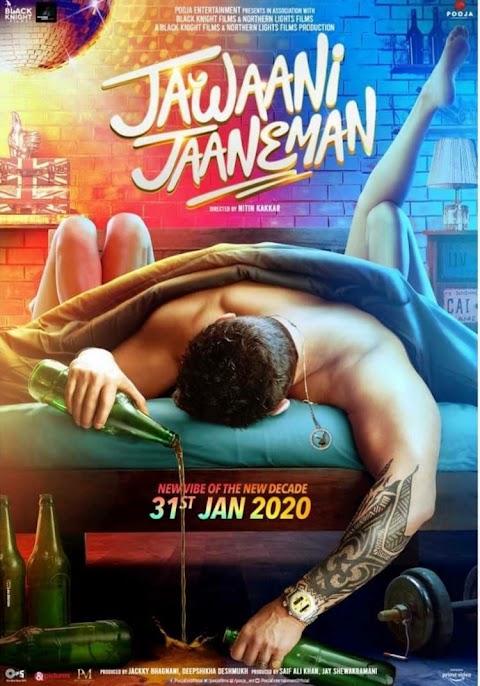 Upcoming Movie "Jawaani Jaaneman" TEASER Poster Starring:- Saif Ali Khan & Tabu