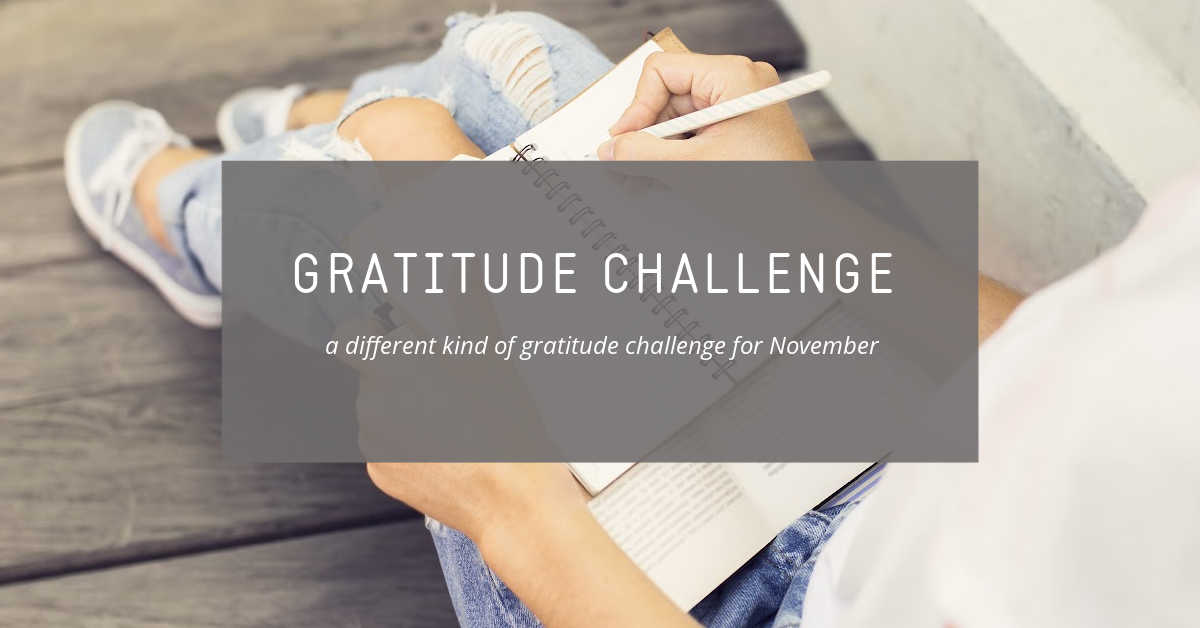 november gratitude challenge