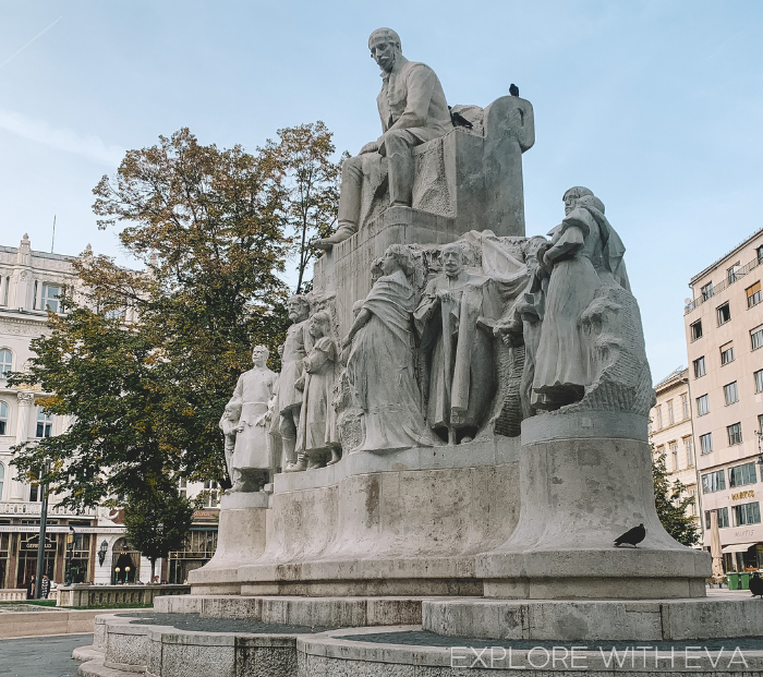 Statue in Budapest, Hungary