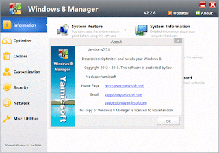 Windows 8 Manager 2.2.8 Final Full Crack