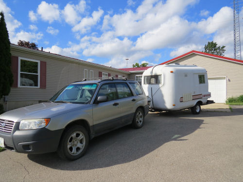 Companion travel trailer