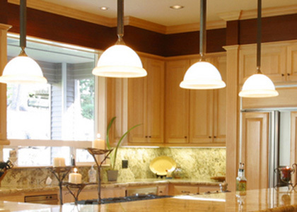 Kitchen on Home Interior Gallery  Kitchen Lighting Interior Design For