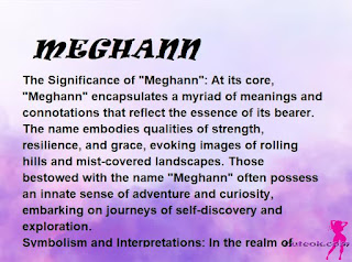 ▷ meaning of the name MEGHANN (✔)