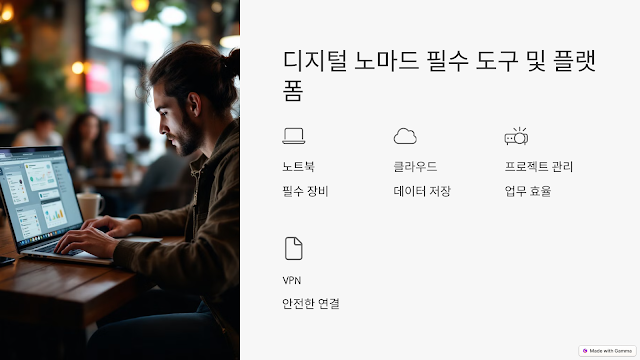 디지털 노마드 필수 도구 및 플랫폼