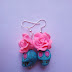 Your daily dose of pretty: Sugar Skull Flower Earrings by Paisley Phoenix Designs