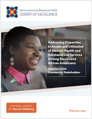 Five obstacles to providing substance use and mental health services for Black Americans report cover