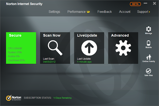 Norton Internet Security 2013 Beta 20.1.0.8 Free Full Version Download