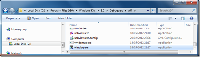 windbg