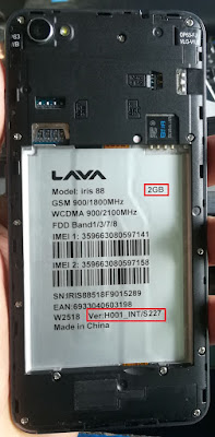 Lava Iris 88 2GB Flash File MT-6739 Android 8.1 Latest [Official Update Rom] Download Here
