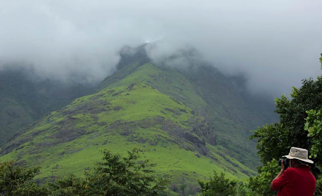 Banasura Hill in Wayanad at Kerala State in India 