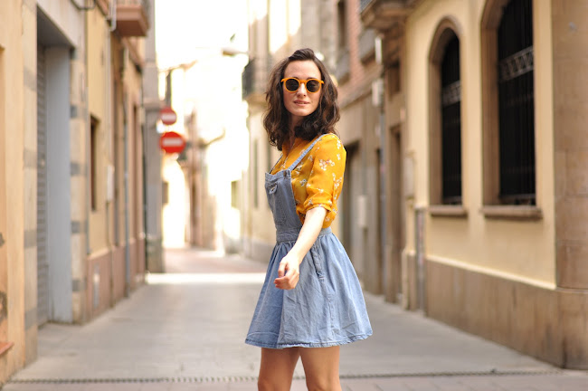 denim pinafore