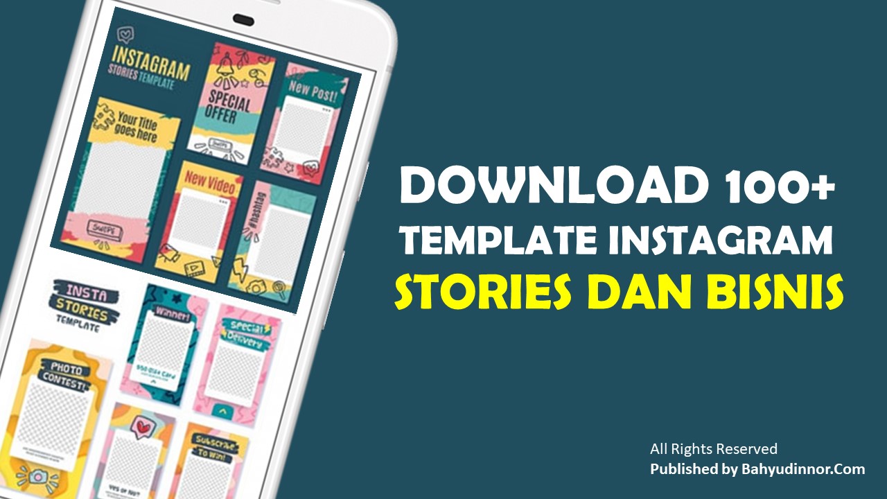 Gratis Download Template Instagram Stores dan Bisnis