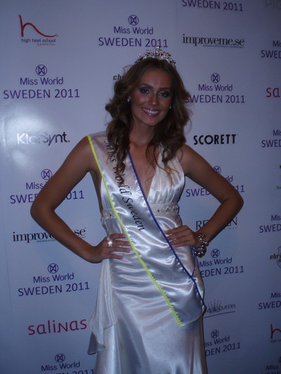 Miss World Sweden 2011 - Nicoline Artursson