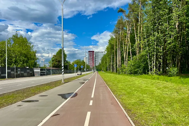 Красногорск, Мякининское шоссе, Липовая роща Красногорск, Мякининское шоссе, Липовая роща