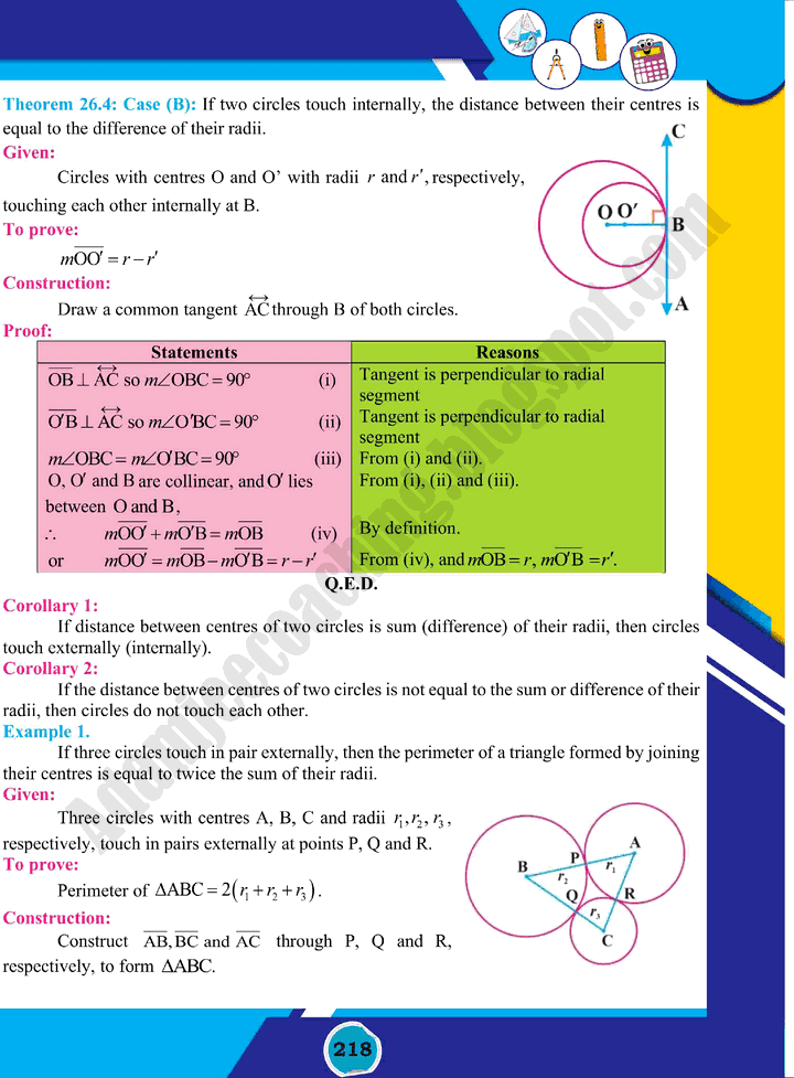 tangents-of-a-circle-mathematics-class-10th-text-book