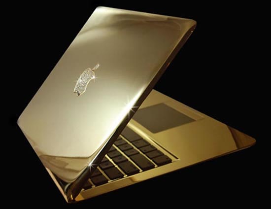 24 Carat Gold MacBook Air