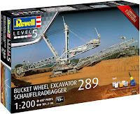 Revell 1/200 Bucket Wheel Excavator 289 Ltd.edition (05685) English Color Guide & Paint Conversion Chart