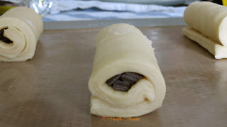 PAINS AU CHOCOLAT / CHOCOLATINE façonner