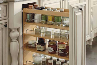 Bottom Kitchen Cabinet With Hidden Shelves Design Ideas