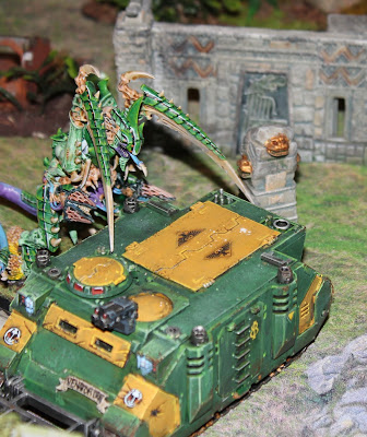 Warhammer 40k battle report - Chapter Approved 2019 - Eternal War -  Tactical Ascension - 1500 points - Tyranids vs Mantis Warriors