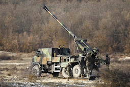 Prancis akan Kirim 6 Howitzer Self-Propelled Caesar ke Ukraina